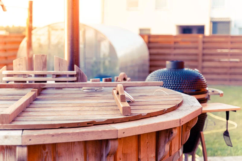 Hot Tub - Wood