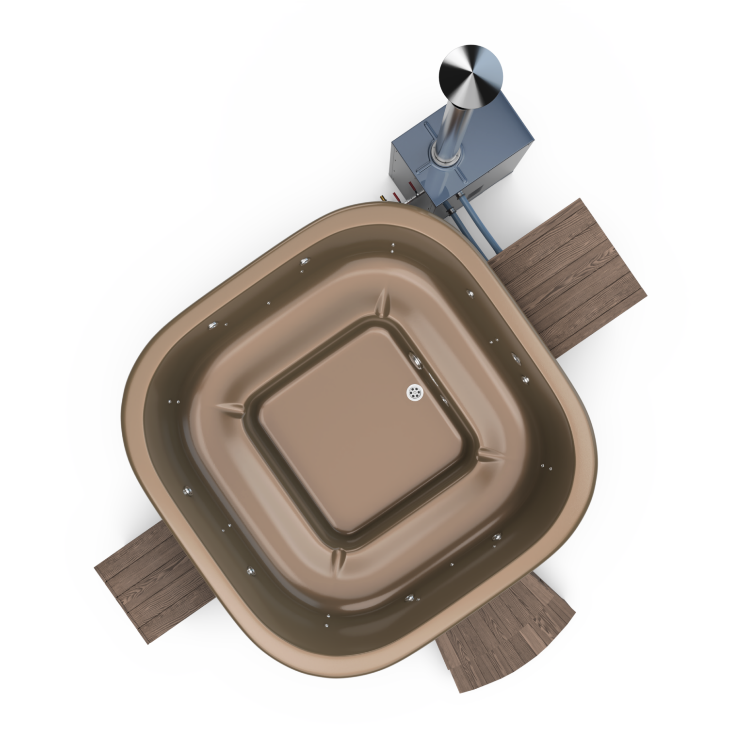 Square Hot Tub Royal Tubs