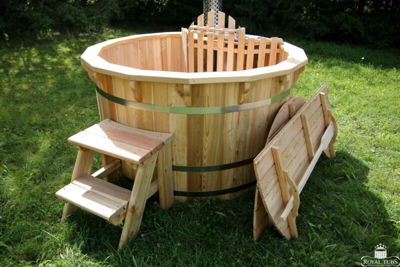 Spruce wooden cladding