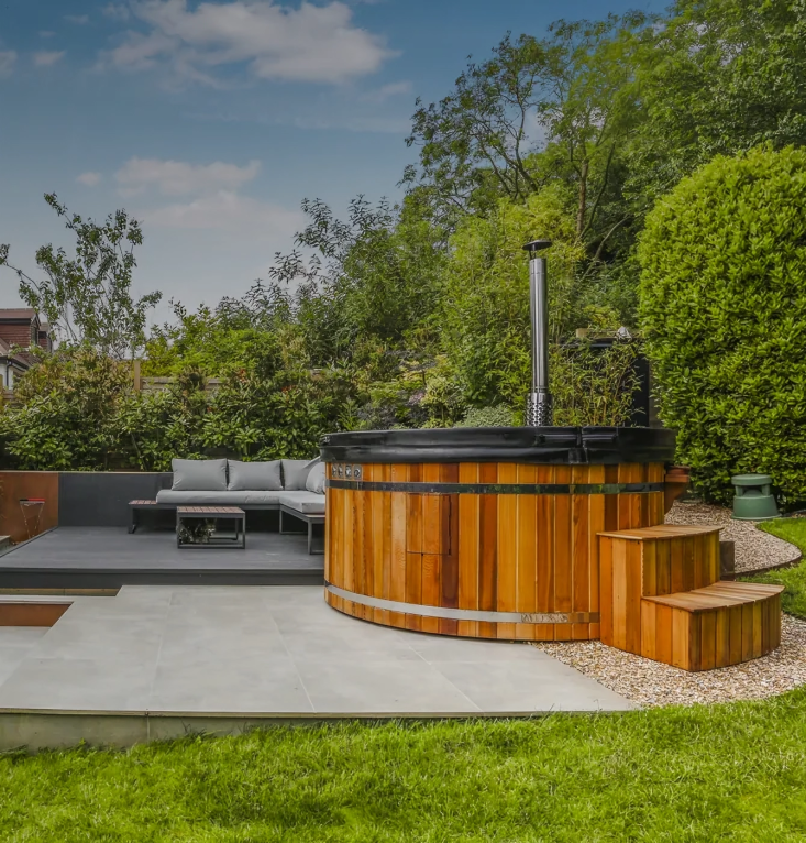 wood firedhot tubs