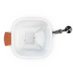 Square Hot Tub - Thermowood - White - Standard - No Massage